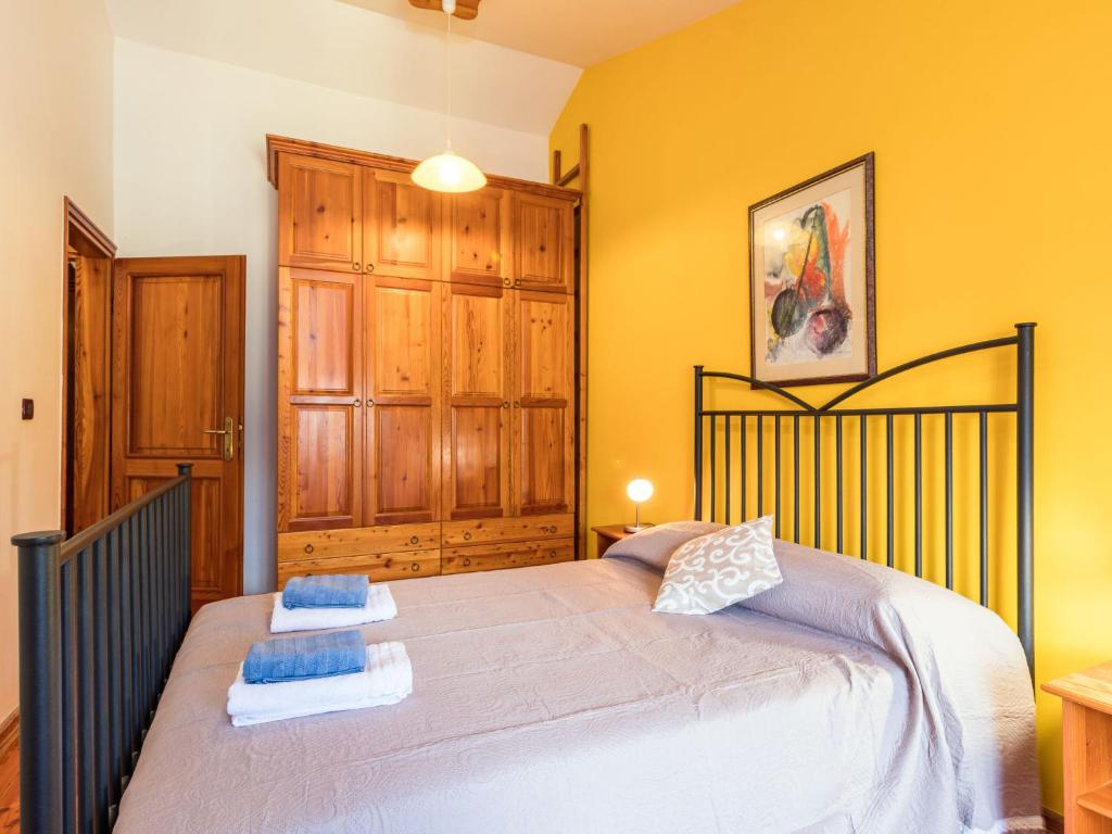 Postel nebo postele na pokoji v ubytování Apartment Antonella & Napoletano-2 by Interhome