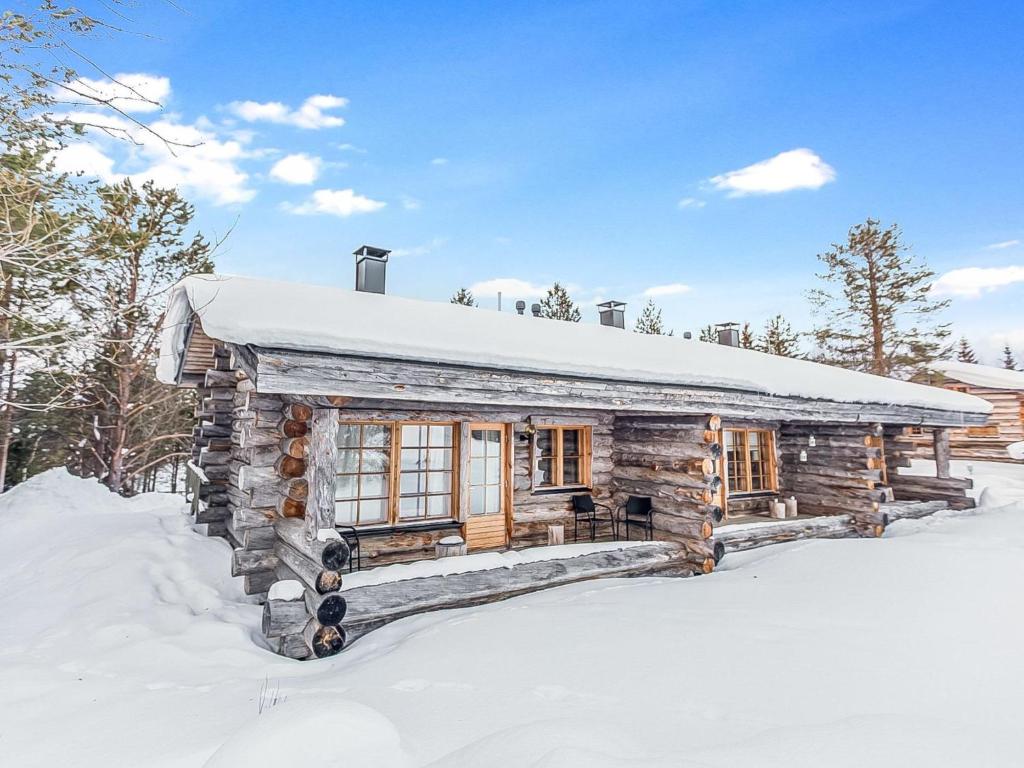 Holiday Home Karhunkaato as- c v zimě