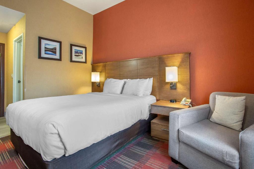 Postel nebo postele na pokoji v ubytování Comfort Inn Flagstaff Lucky Lane I-40