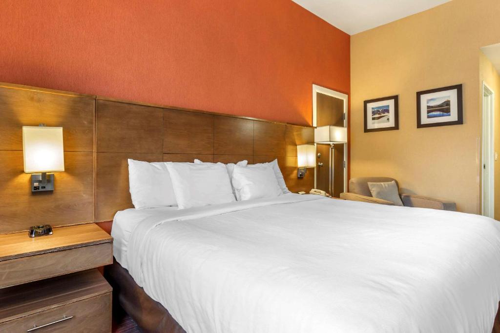 Postel nebo postele na pokoji v ubytování Comfort Inn Flagstaff Lucky Lane I-40