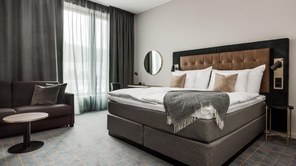 Postel nebo postele na pokoji v ubytování Clarion Hotel Sundsvall