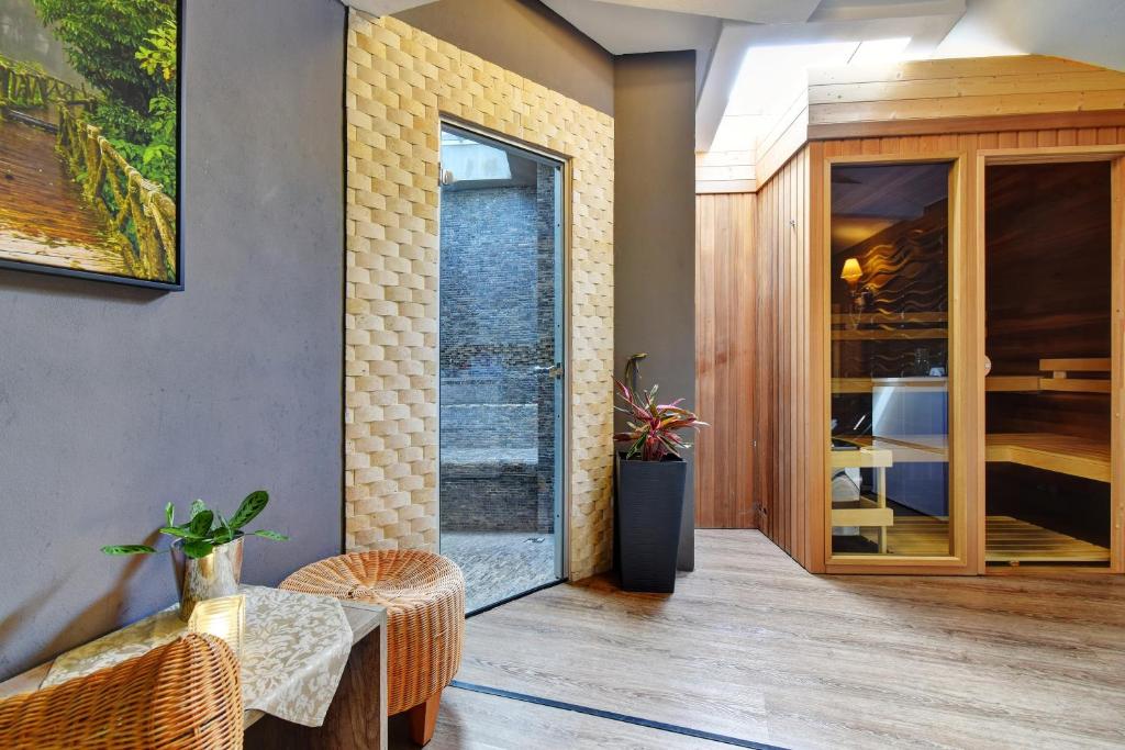 Posezení v ubytování Hotel DaVinci