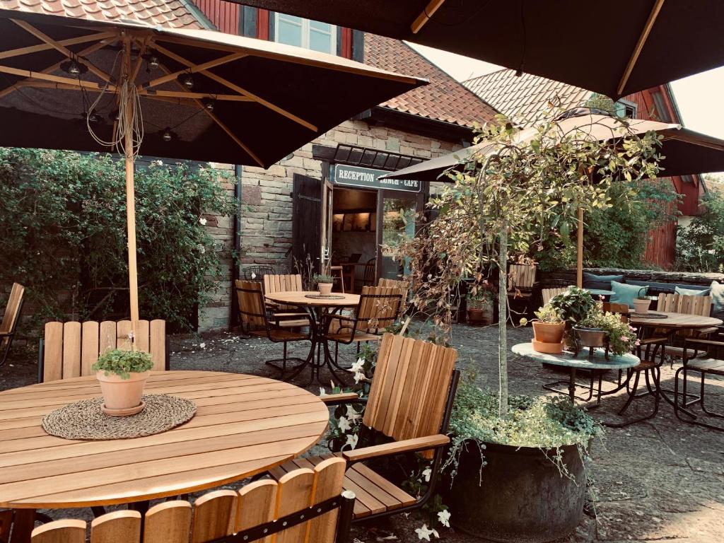 Restaurace v ubytování Eksgården