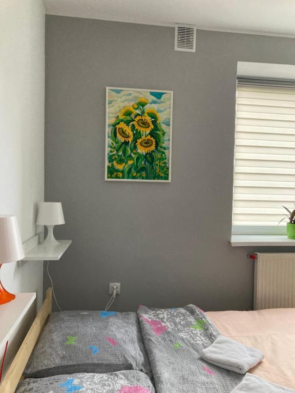 Postel nebo postele na pokoji v ubytování Hostel Karpacki Szymon Szczepan