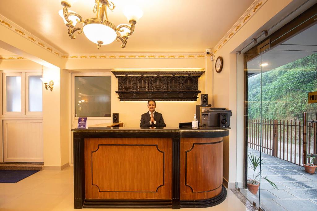 Vstupní hala nebo recepce v ubytování Hotel Himalayan Glacier