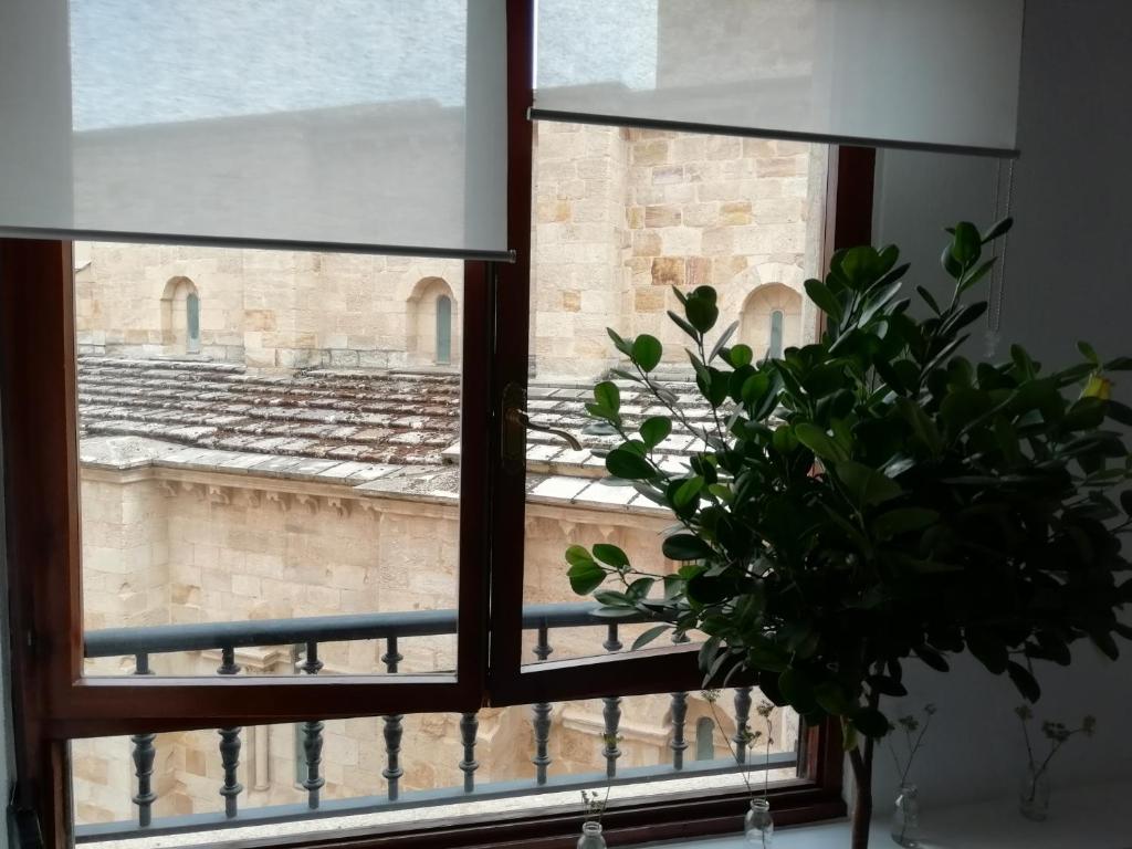 Balkón nebo terasa v ubytování La Casa de Zamora