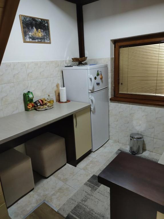 Kuchyň nebo kuchyňský kout v ubytování Vilotijevic - Tara Centar