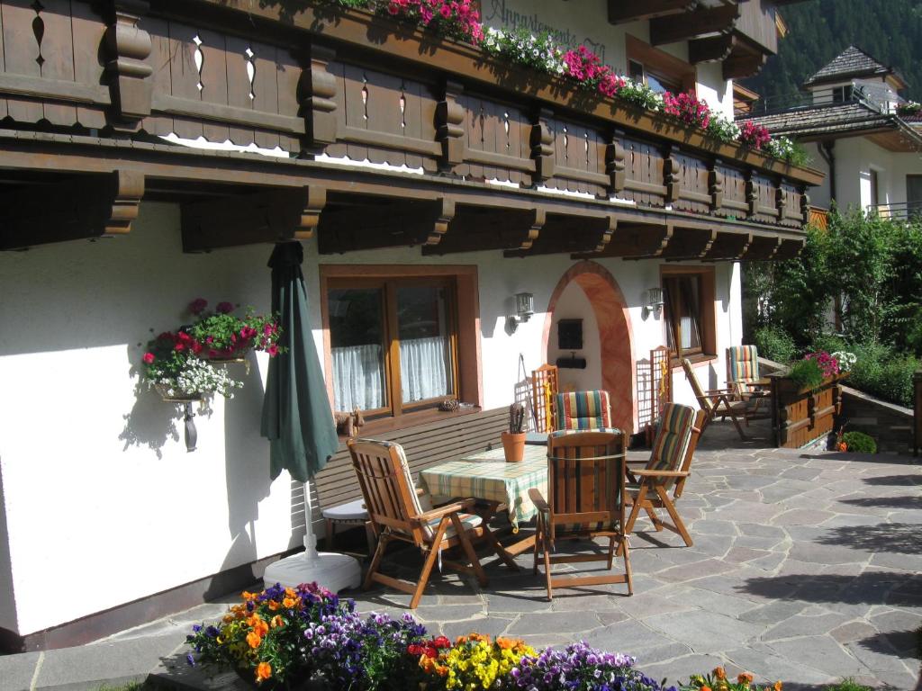 Balkón nebo terasa v ubytování Appartements-Klaus