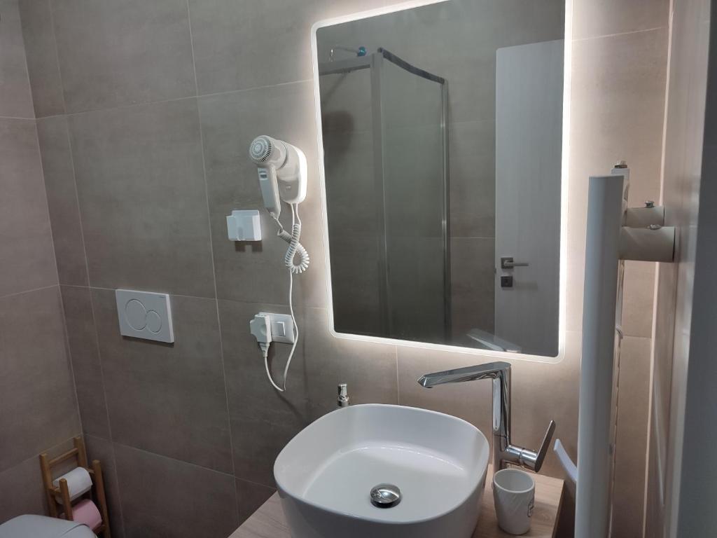 Koupelna v ubytování Cornizzolo bed breakfast