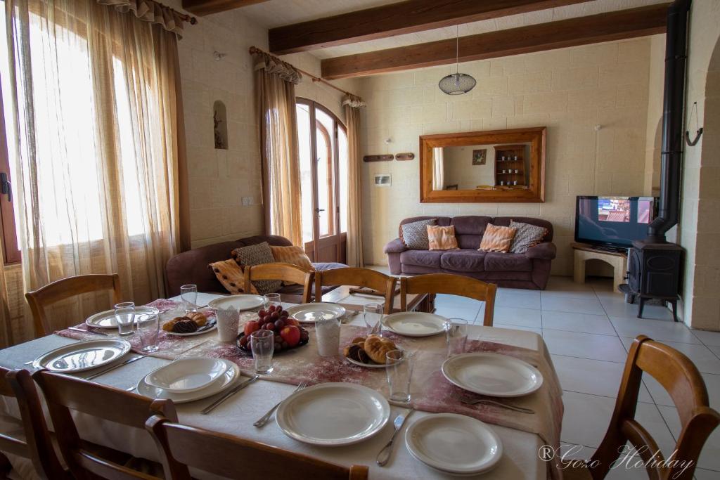 Posezení v ubytování Mandolina Casa