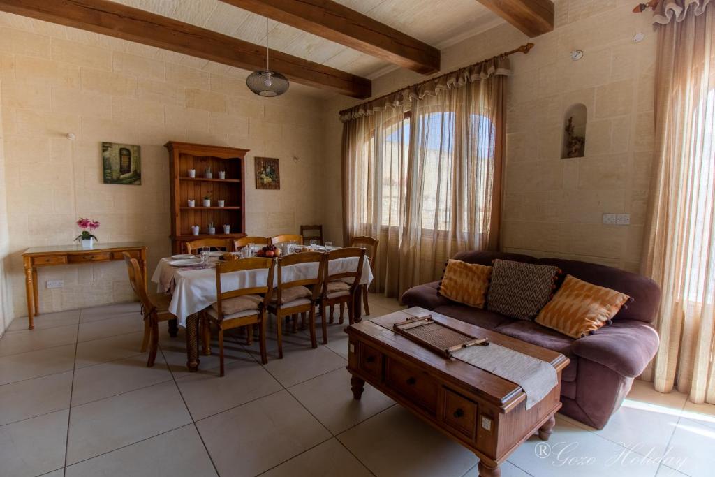 Posezení v ubytování Mandolina Casa