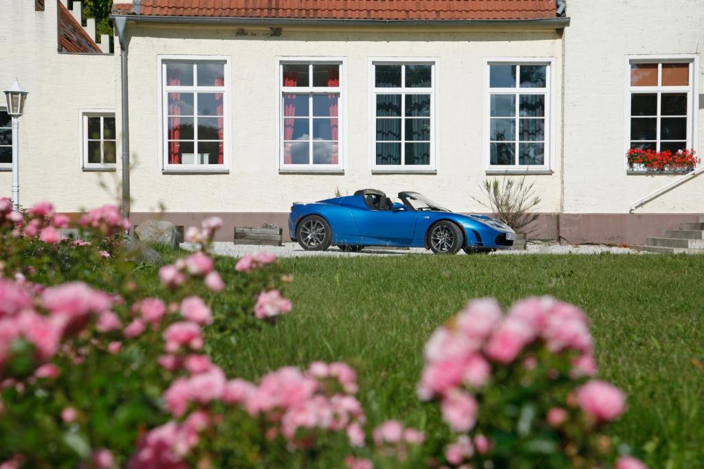Zahrada ubytování Boutiquehotel Gut Tribbevitz auf Rügen
