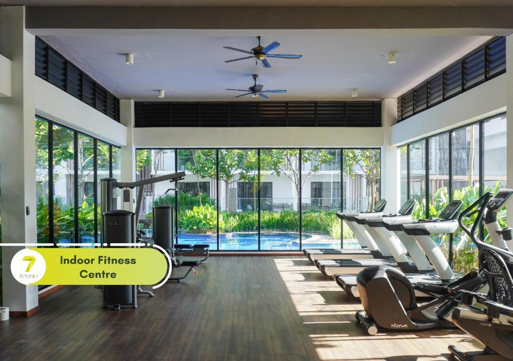 Fitness centrum a/nebo fitness zařízení v ubytování 7Stonez Residences Midhills Genting Highlands