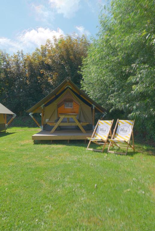 Zahrada ubytování Nomad Knokke