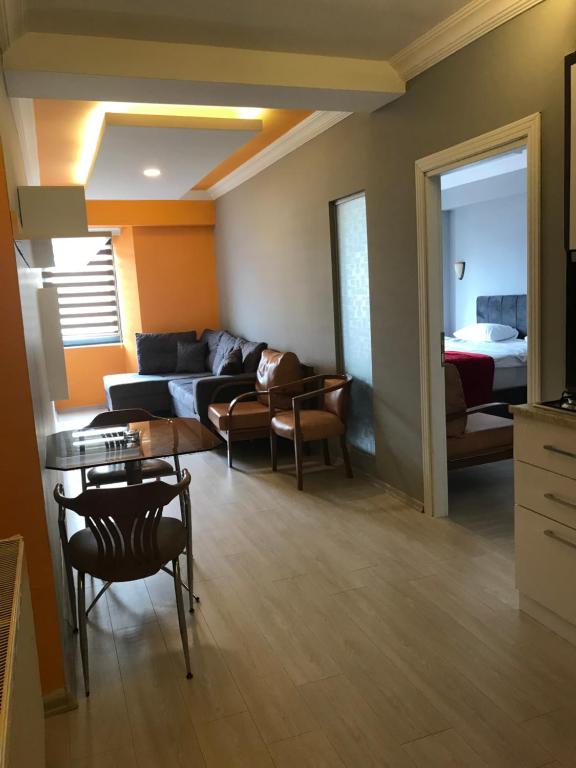Кът за сядане в Hancılar Otel
