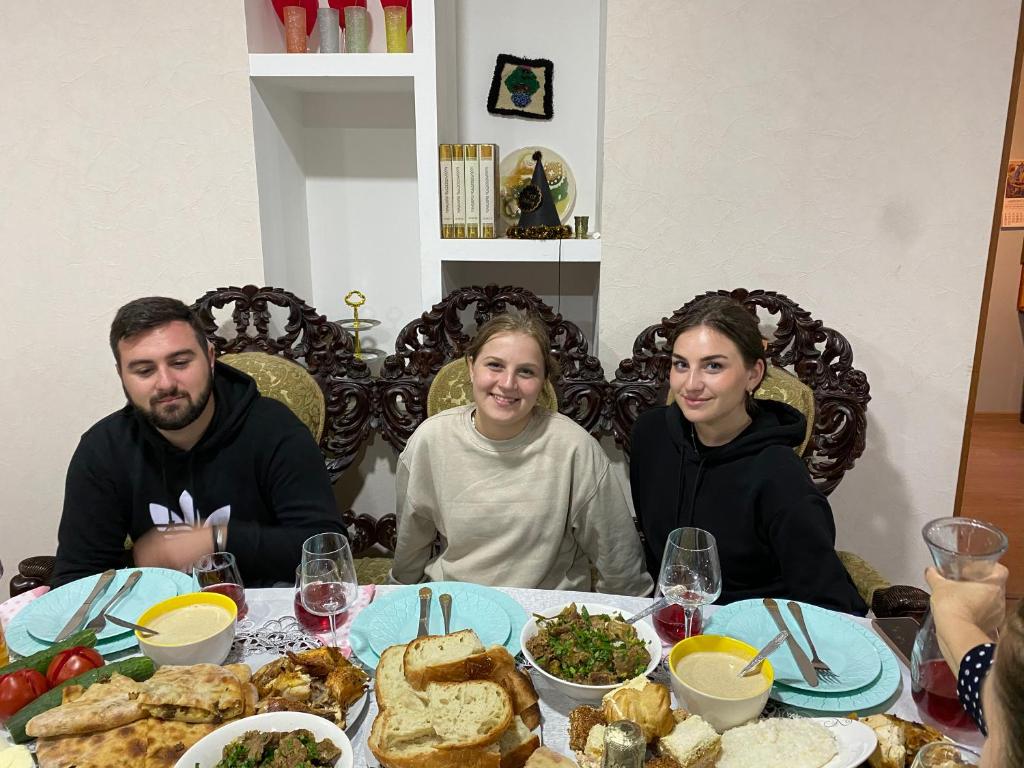Jídlo v penzionu nebo okolí