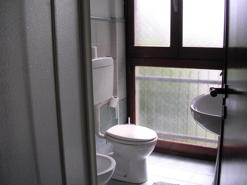 Koupelna v ubytování CerrutiHotel