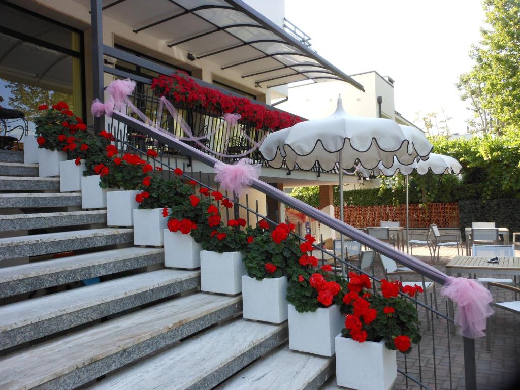 Zahrada ubytování Hotel Lux
