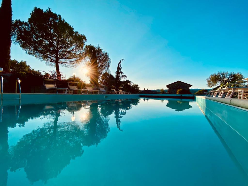 Bazén v ubytování Le case di Lisetta Holiday homes nebo v jeho okolí