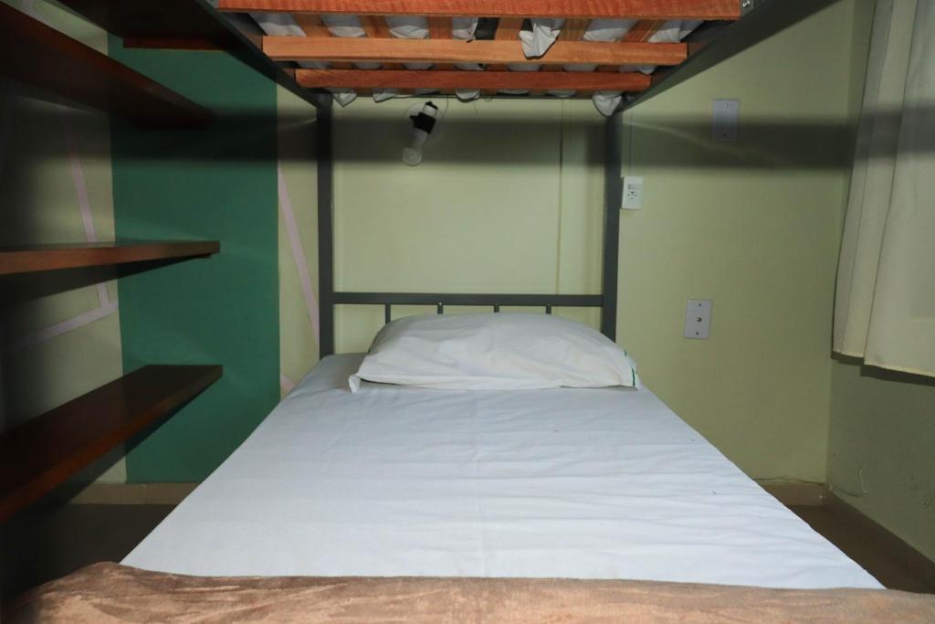 Postel nebo postele na pokoji v ubytování Hostel Morada do sol Paraty
