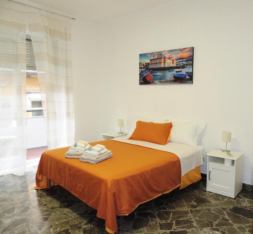 Postel nebo postele na pokoji v ubytování LB&B Short Stay