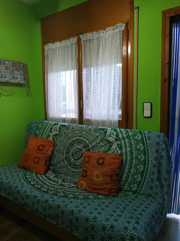 Posteľ alebo postele v izbe v ubytovaní Apartament del Mar