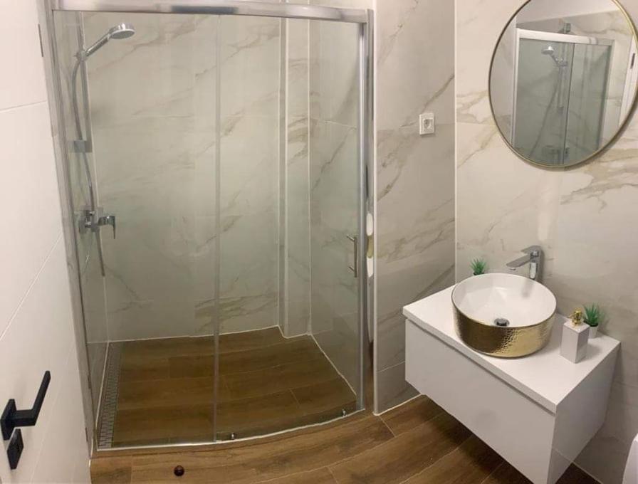 Kúpeľňa v ubytovaní Luxury Apartments Leonika