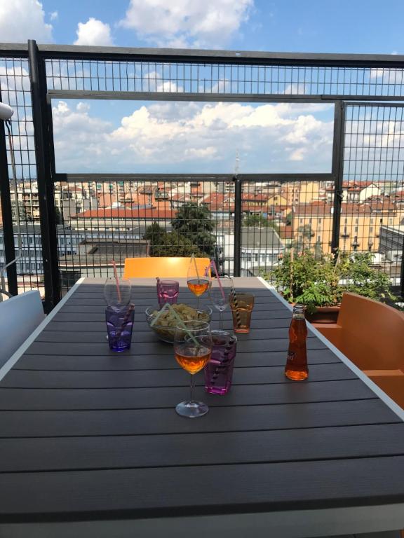 Balkon lub taras w obiekcie Up To Sky - Appartment With Terrace