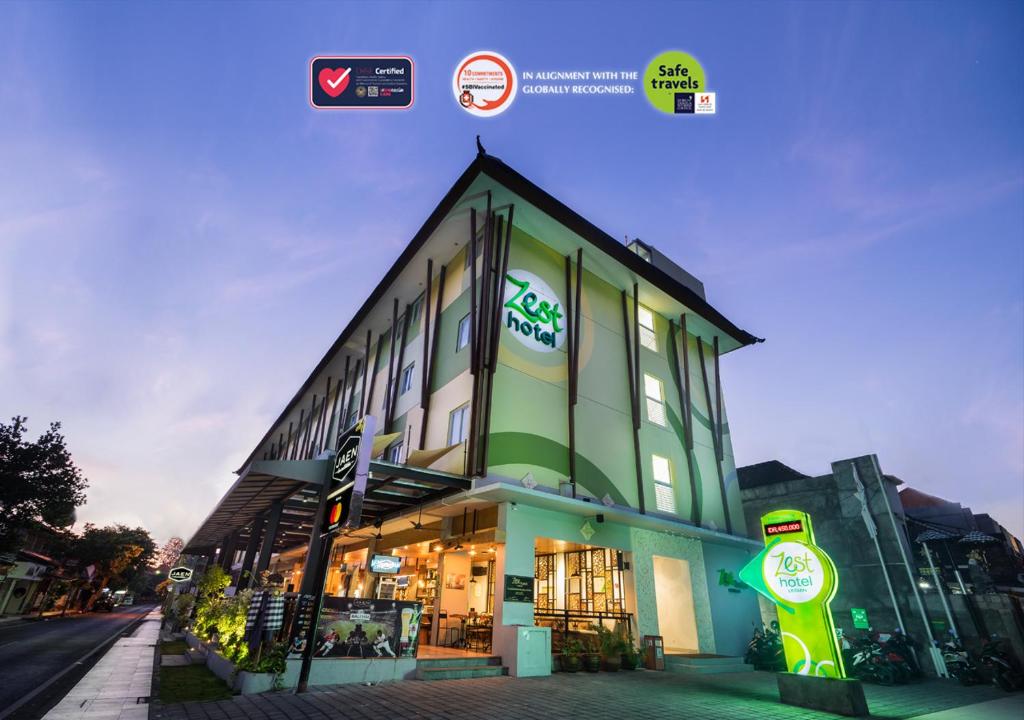 Certifikát, hodnocení, plakát nebo jiný dokument vystavený v ubytování Zest Legian by Swiss-Belhotel International
