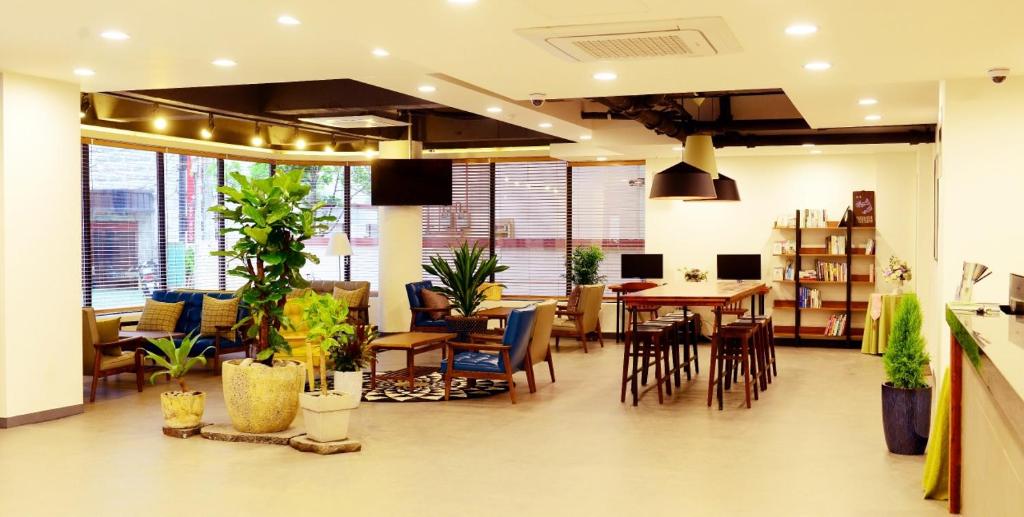 Posezení v ubytování Casa Mini Hotel