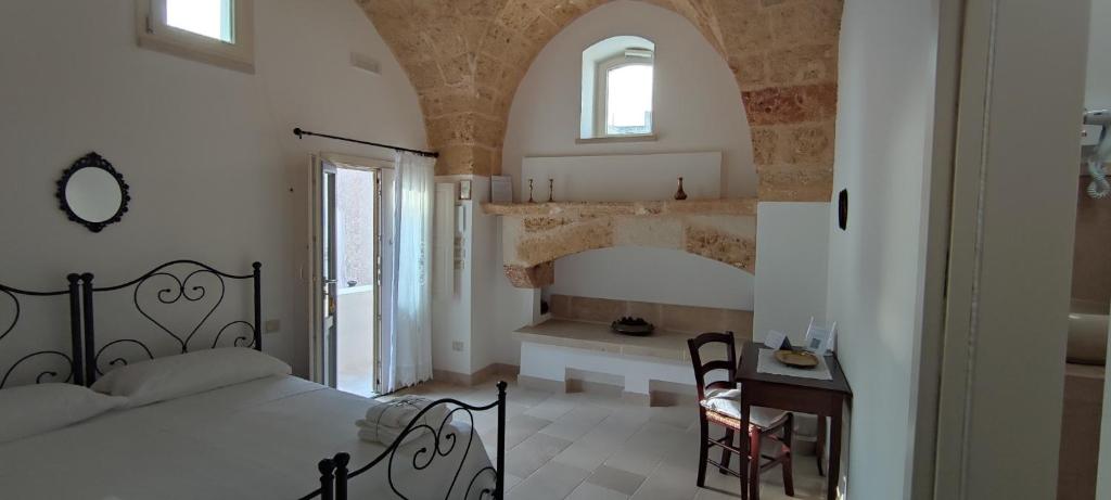 Postel nebo postele na pokoji v ubytování Asylum Amicorum Bed & Breakfast