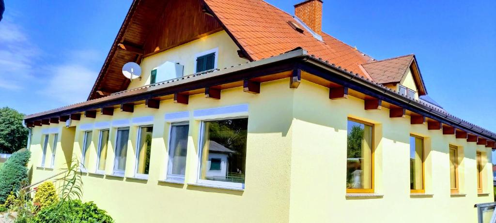 Budova, kde se bed and breakfast nachází