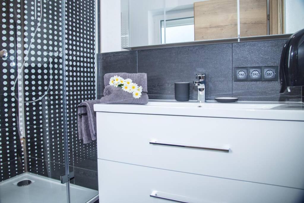 Koupelna v ubytování ROCHUS APPARTEMENTS