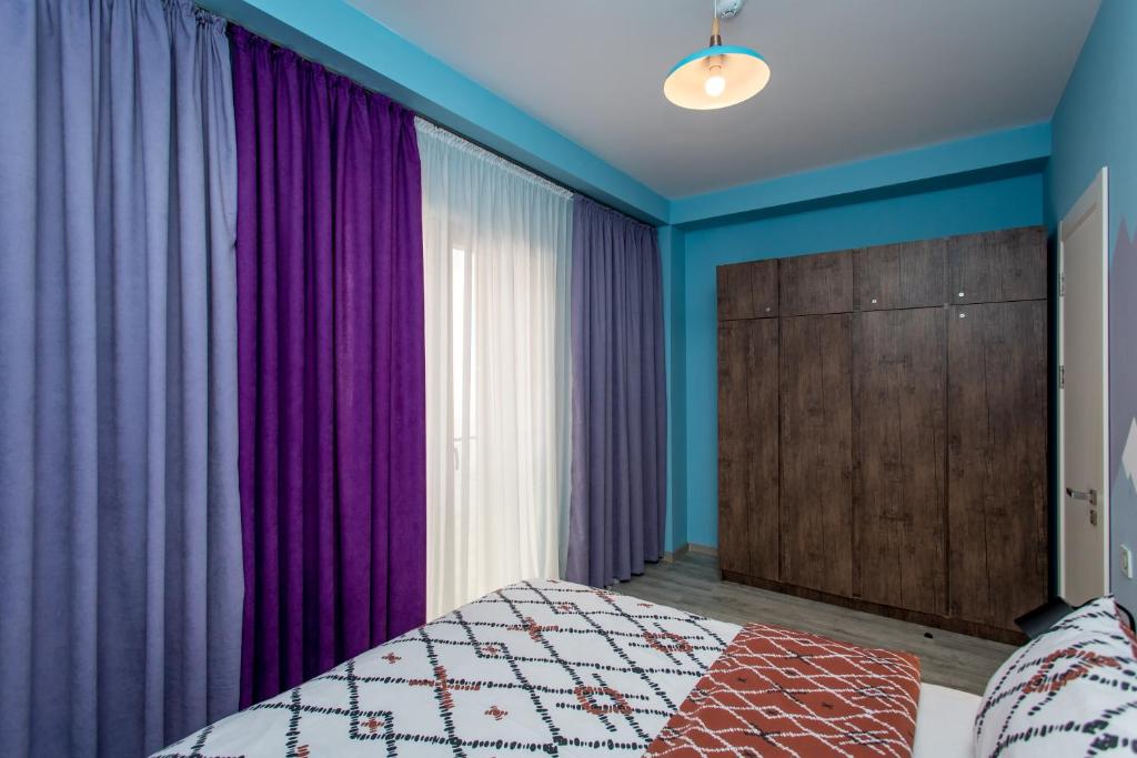 Postel nebo postele na pokoji v ubytování Mountain View 1BR Apartment 101 - Loft 1
