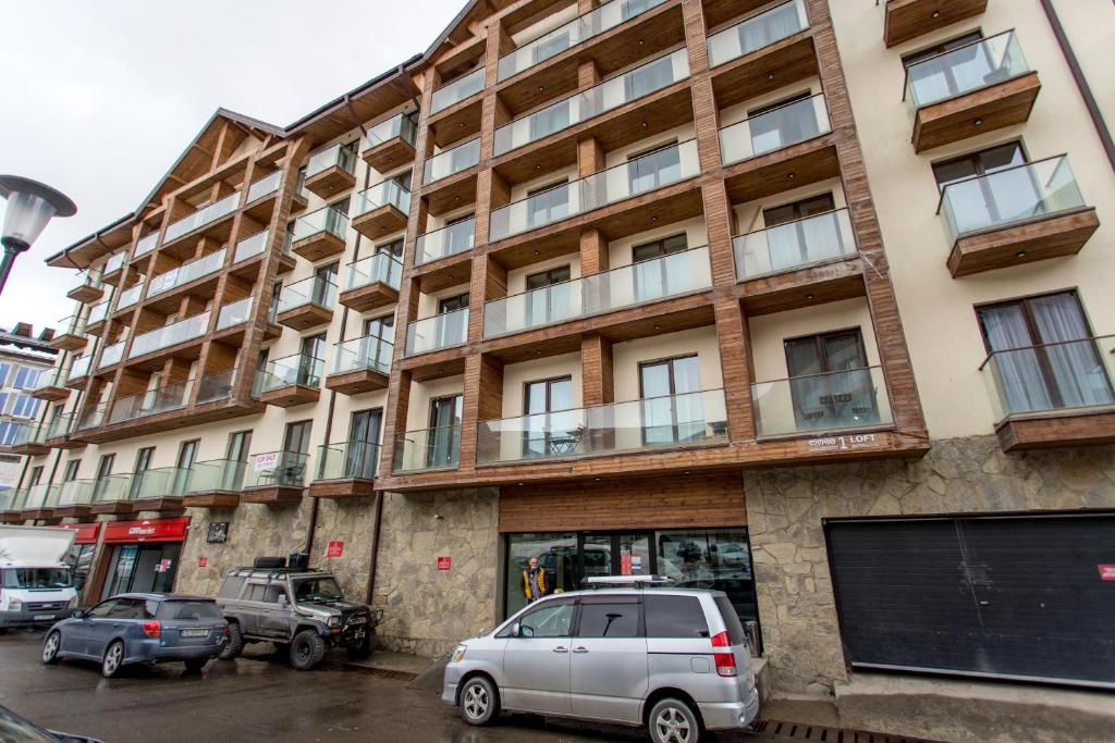 Budova, kde se apartmán nachází