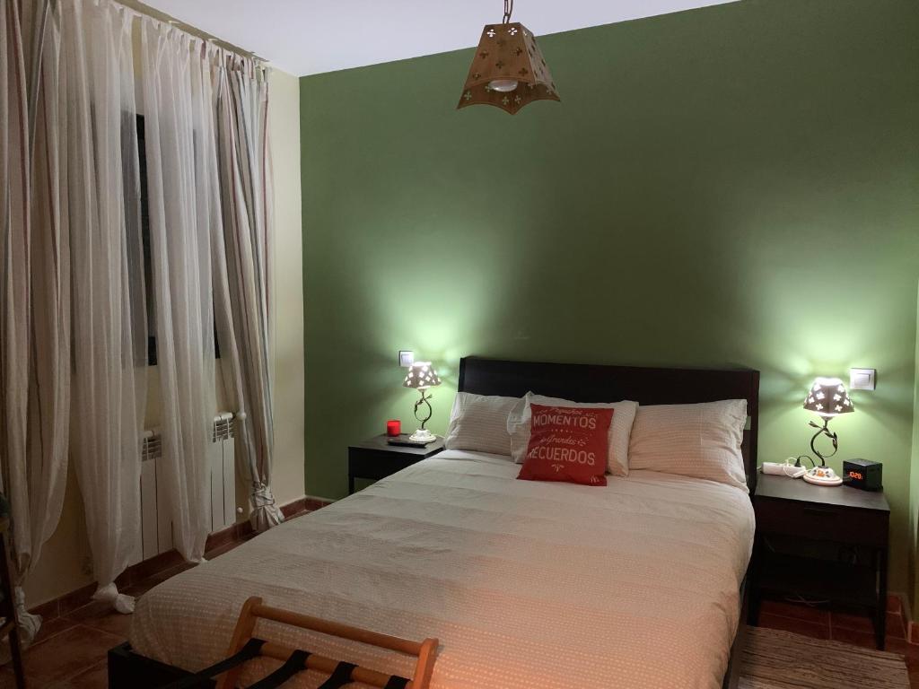 Postel nebo postele na pokoji v ubytování Chalet Pradonavas