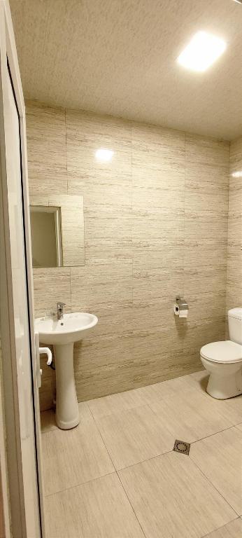 Koupelna v ubytování Hotel VENUS