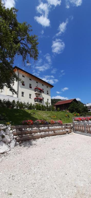Budova, kde se bed and breakfast nachází