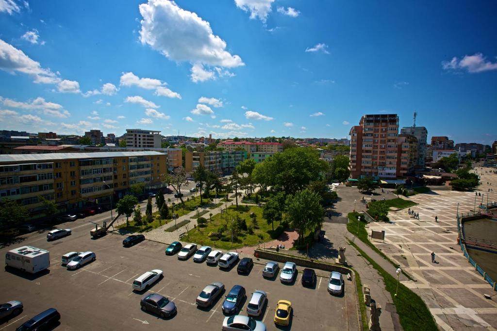 Vista general de Tulcea o vista desde el hotel