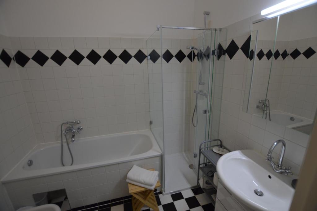 Kopalnica v nastanitvi Apartment Penzing