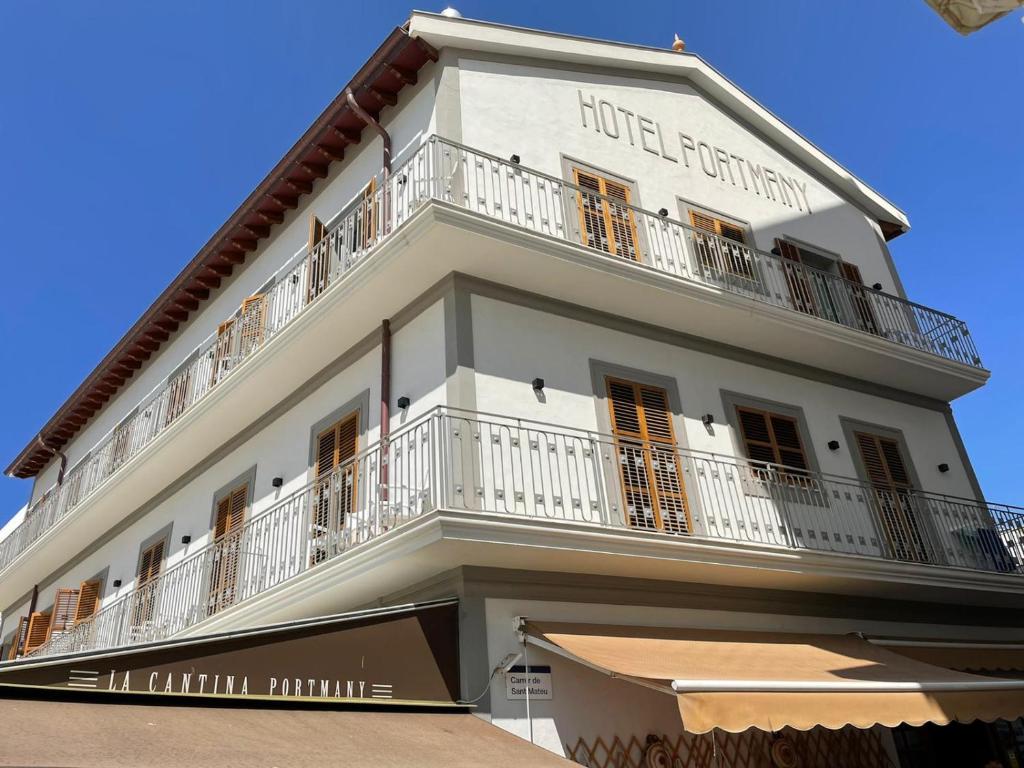 Balkón nebo terasa v ubytování Hotel Portmany