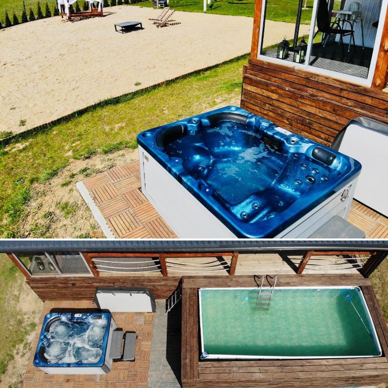 Domek z basenem na Mazurach, Giże – aktualne ceny na rok 2024