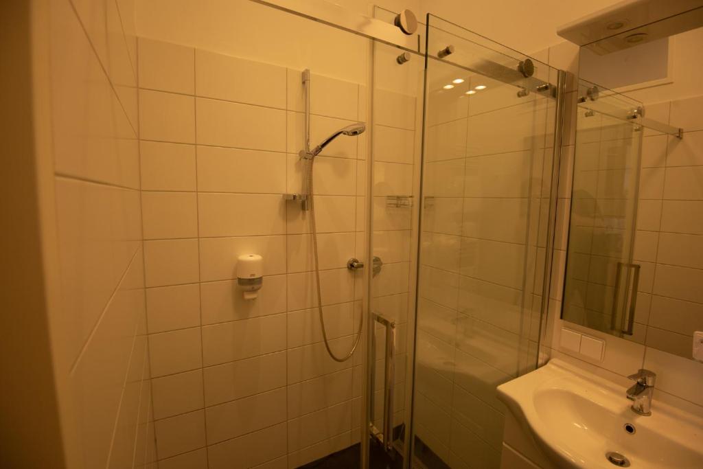 Kúpeľňa v ubytovaní City Appartements Weiz