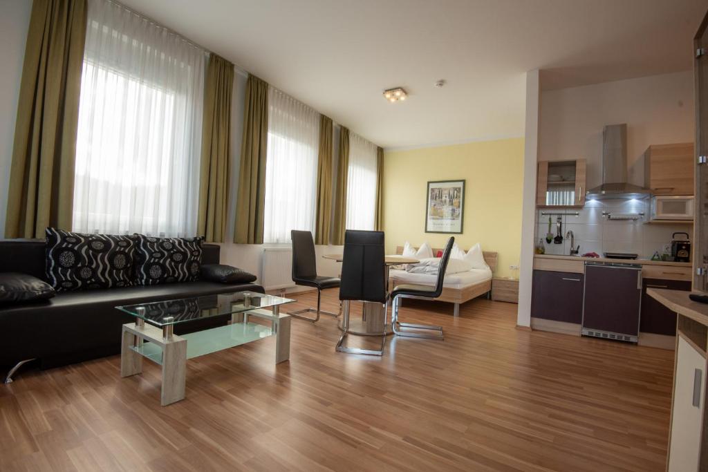 Kuchyňa alebo kuchynka v ubytovaní City Appartements Weiz