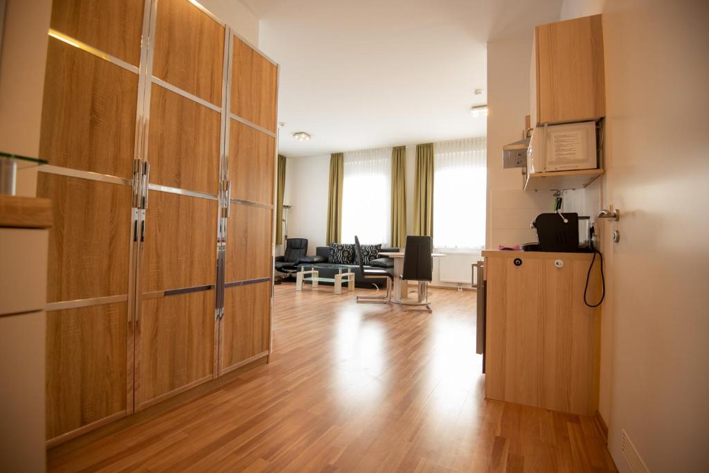 Kuchyňa alebo kuchynka v ubytovaní City Appartements Weiz