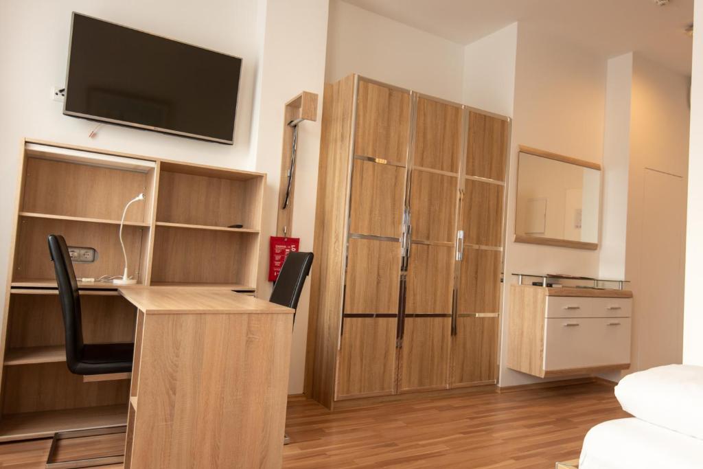Kuchyňa alebo kuchynka v ubytovaní City Appartements Weiz