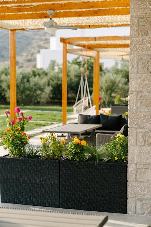 Zahrada ubytování Irissa Suites