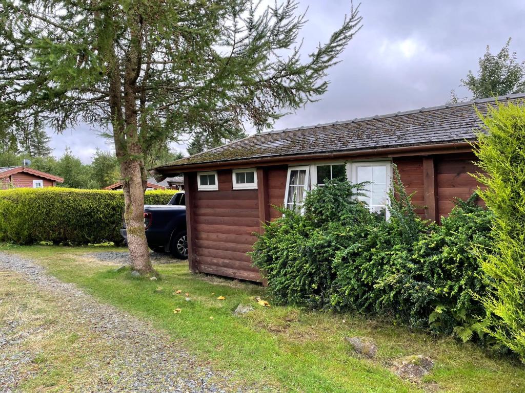 Zahrada ubytování Cosy 2 bedroom Log Cabin in Snowdonia Cabin151