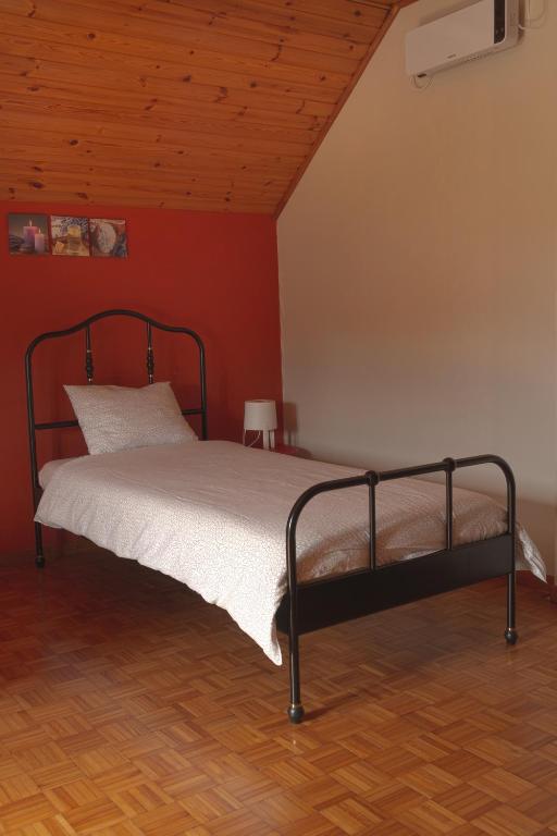 Postel nebo postele na pokoji v ubytování Vakantiewoning Het Oude Laer