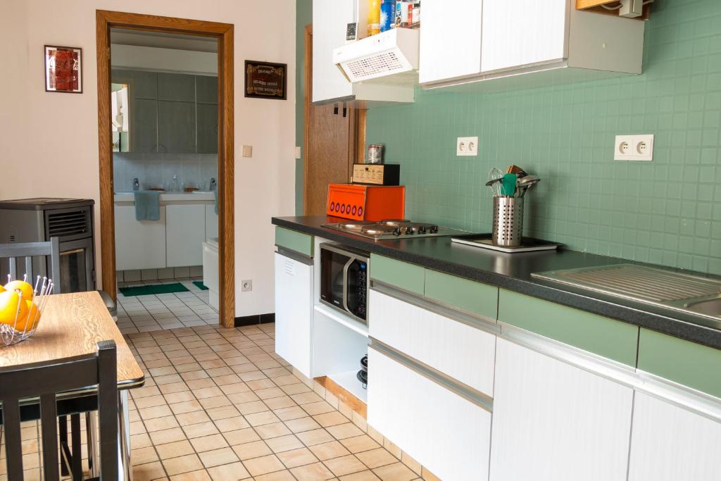 Kuchyň nebo kuchyňský kout v ubytování Vakantiewoning Het Oude Laer